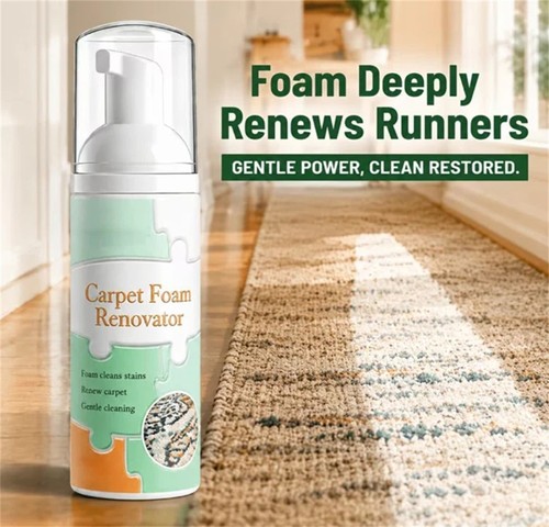 Waterless carpet foam - waterless,