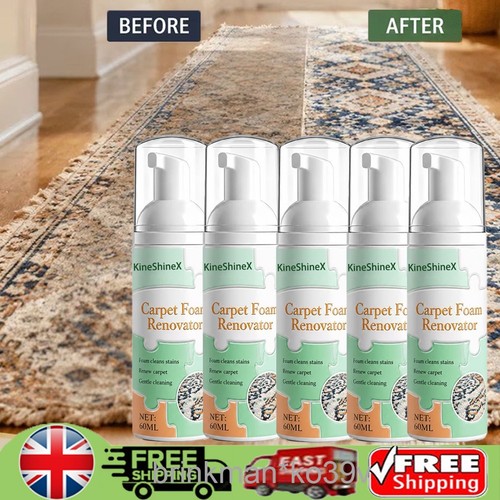 Waterless carpet foam - foam, stain